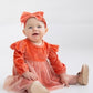 orange buttercup dress