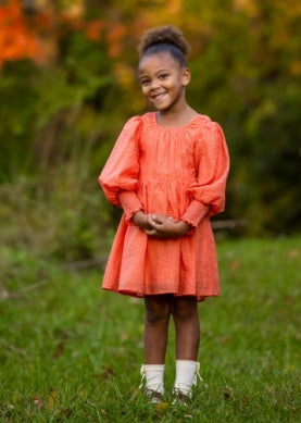 orange cutie pie dress