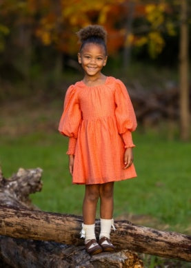 orange cutie pie dress