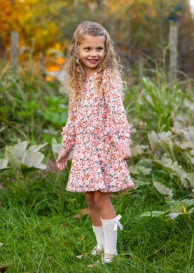 Pink Organic blooms dress