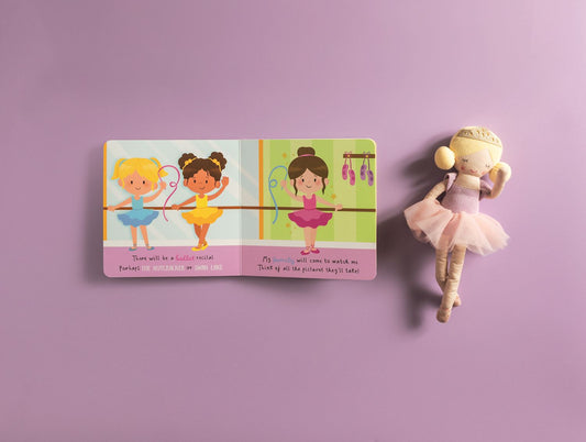 ballet book w/plush