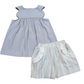 pastel stripe sets