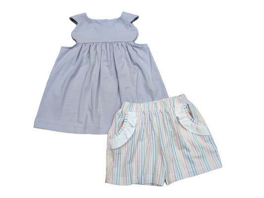 pastel stripe sets