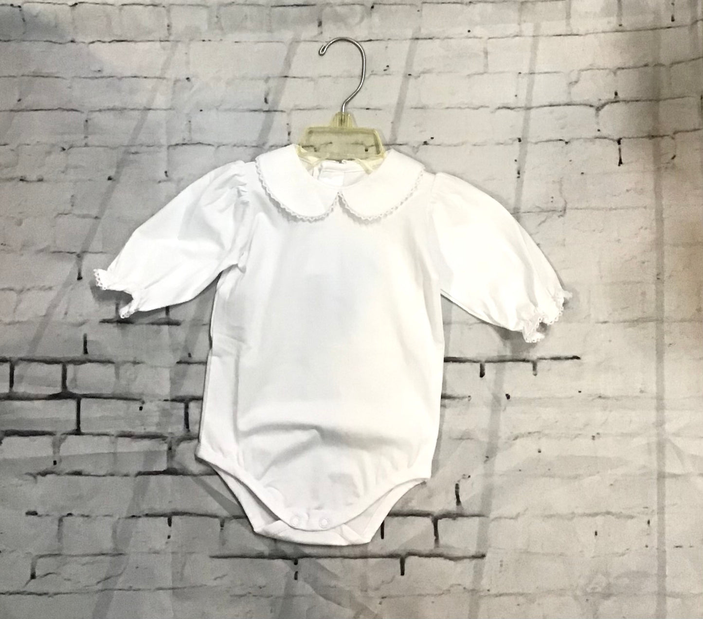 white knit long sleeve