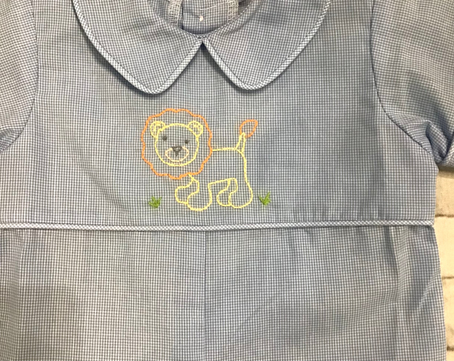 lion long romper