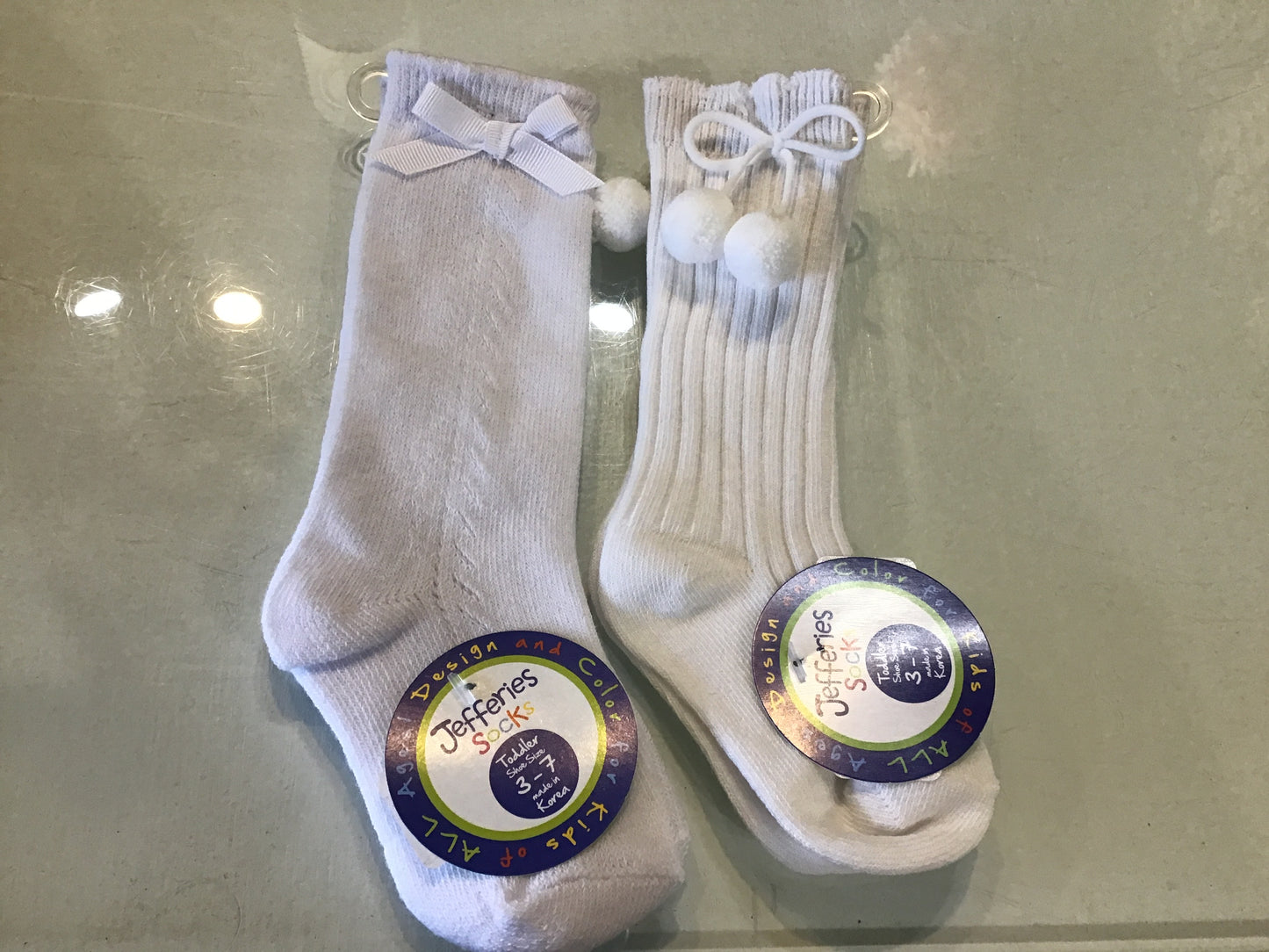 jefferies knit knee highs