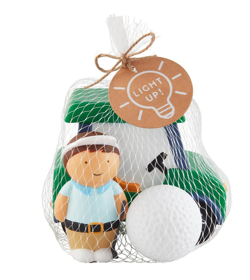 Golf light up bath toy