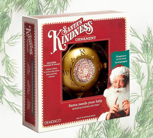 Santa's Kindness Ornament & Journal