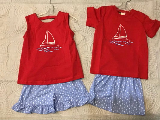 sail away short set