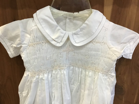 White Riley Baptism gown