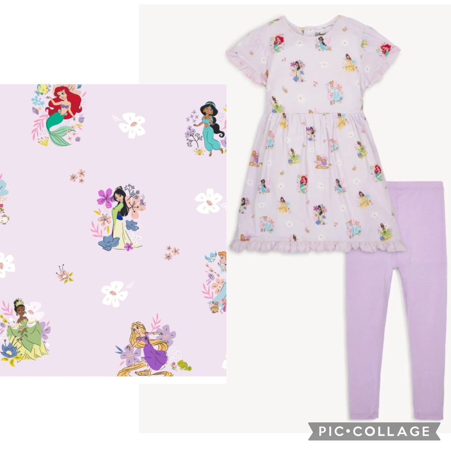 princess dress w/leggings