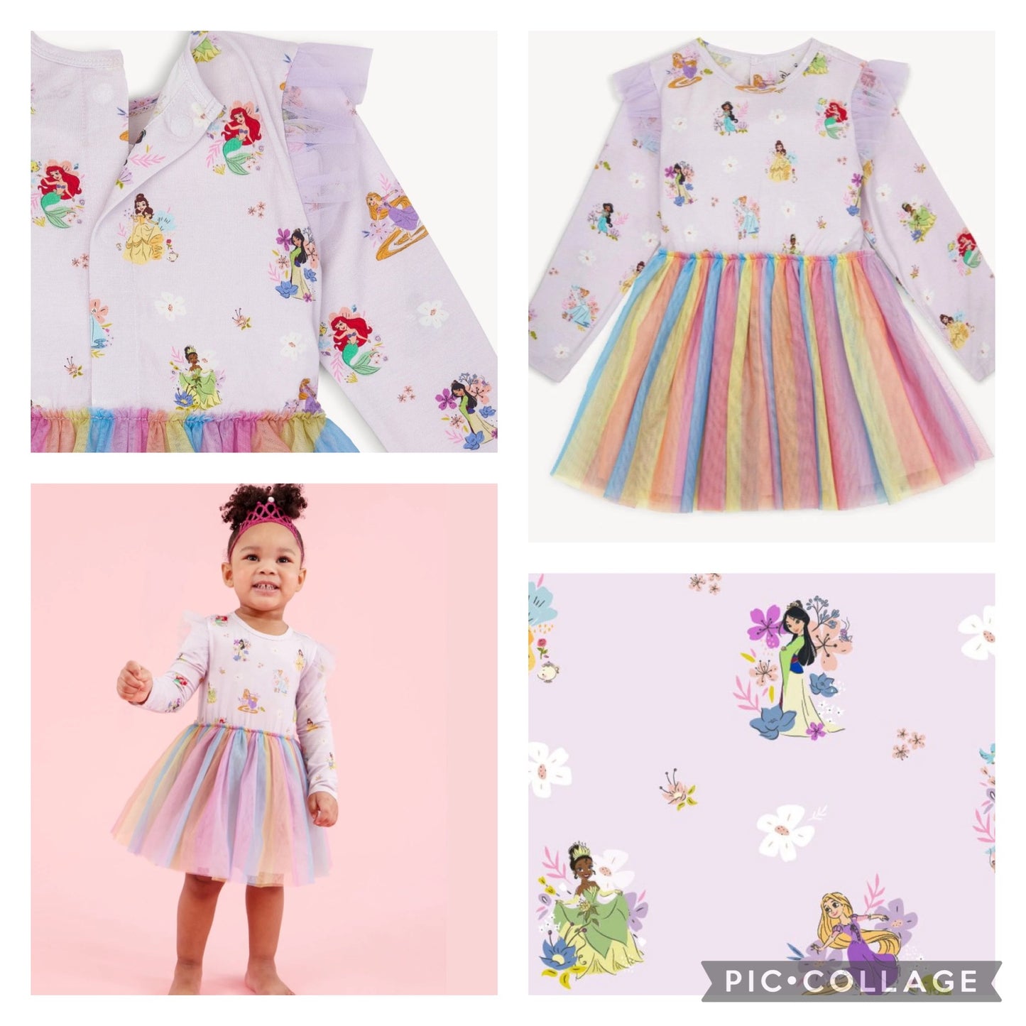 princess dress w/tutu