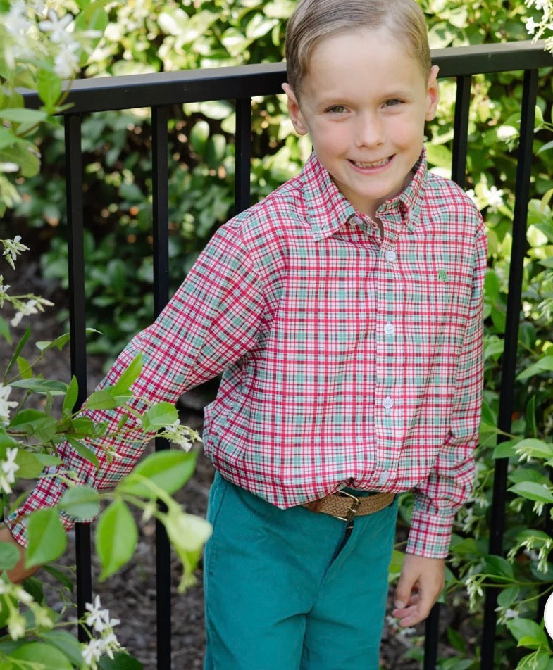 performance button down