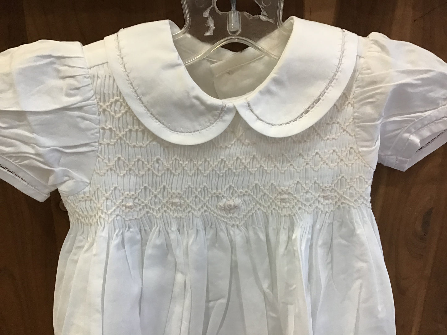 White Riley Baptism gown