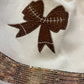 football bow dress