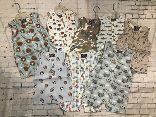 boy rompers