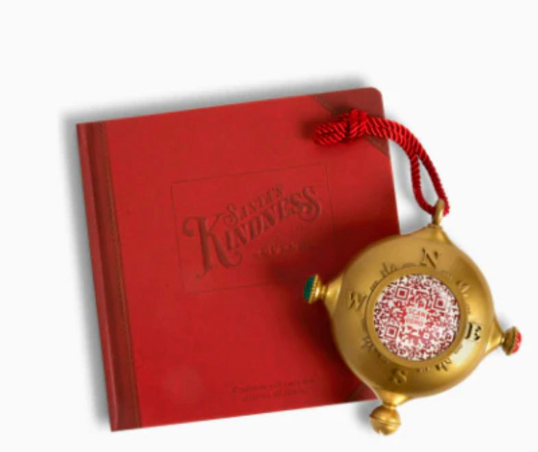 Santa's Kindness Ornament & Journal