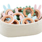 animal ring teethers