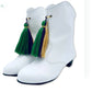 Marching boots w/interchangeable tassels