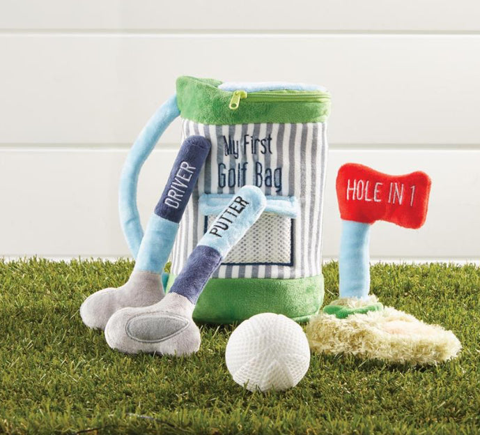 My golf bag plush set