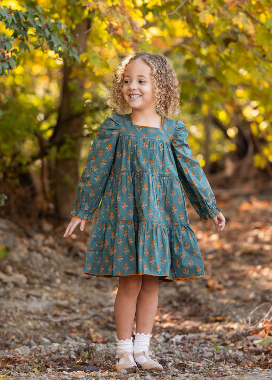 Autumn ivy dress