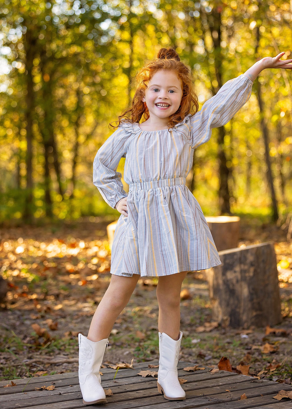 Brooklyn stripe dress