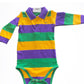 rugby onesie l/s