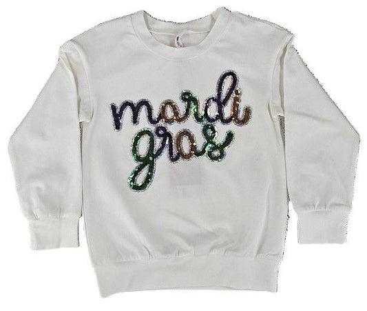mardi gras sequin ls