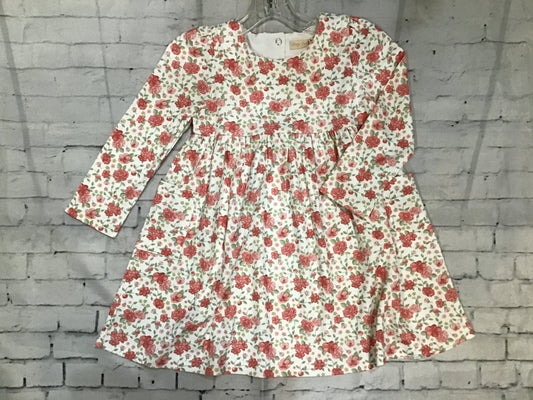 festive floral dress