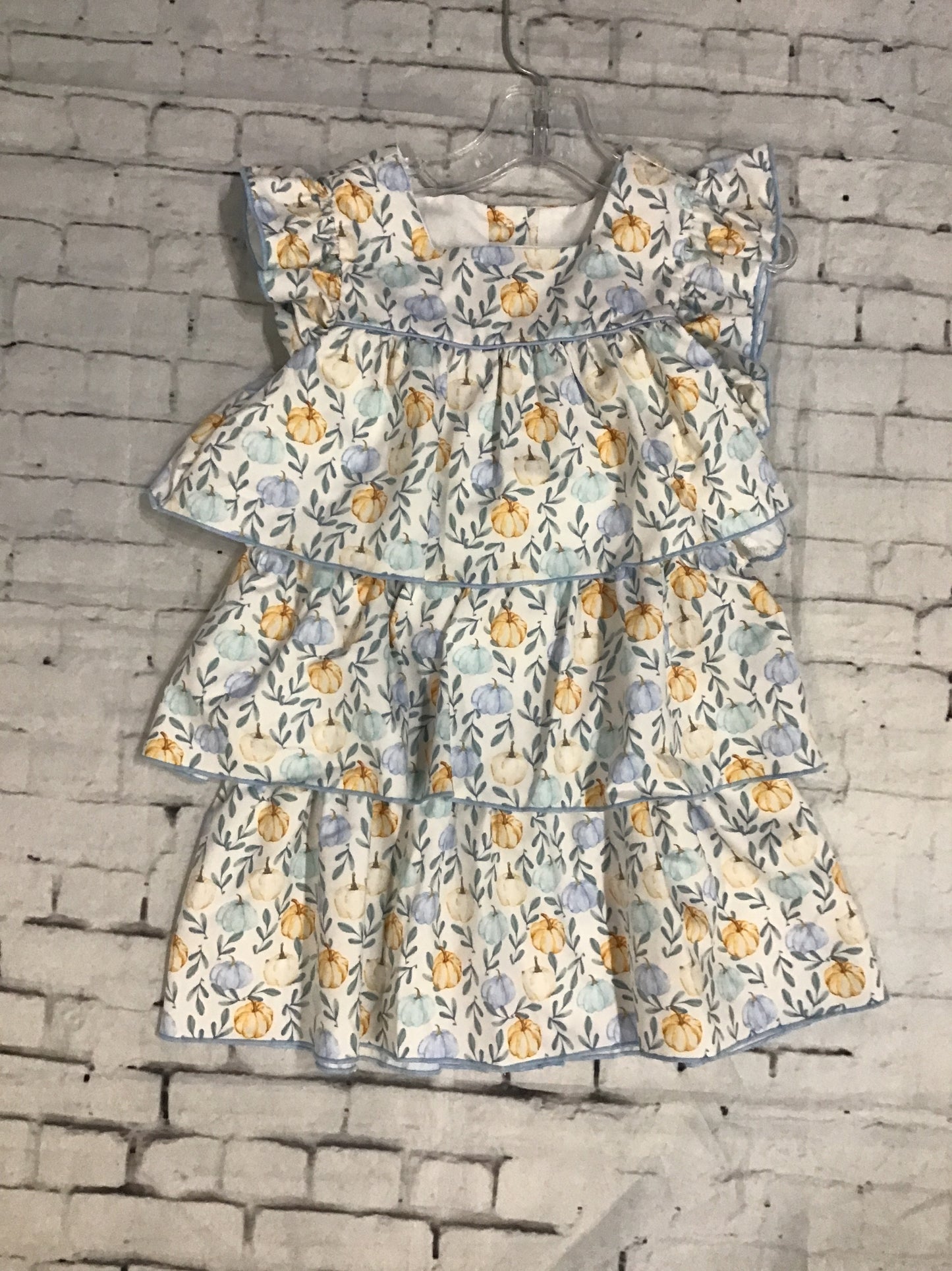 pumpkin garden dress