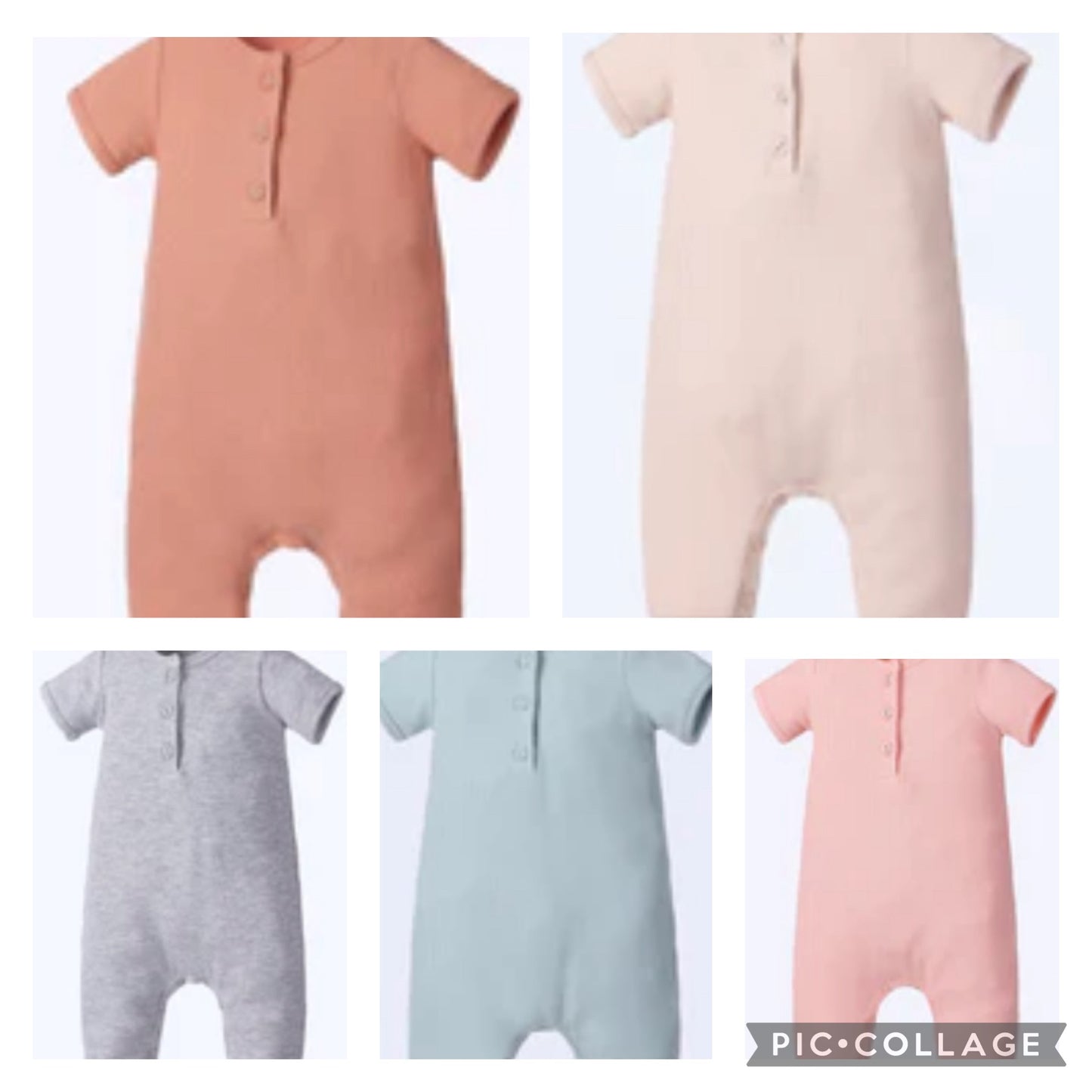 Bamboo ribbed ss rompers