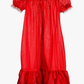 Red ls Peignoir set