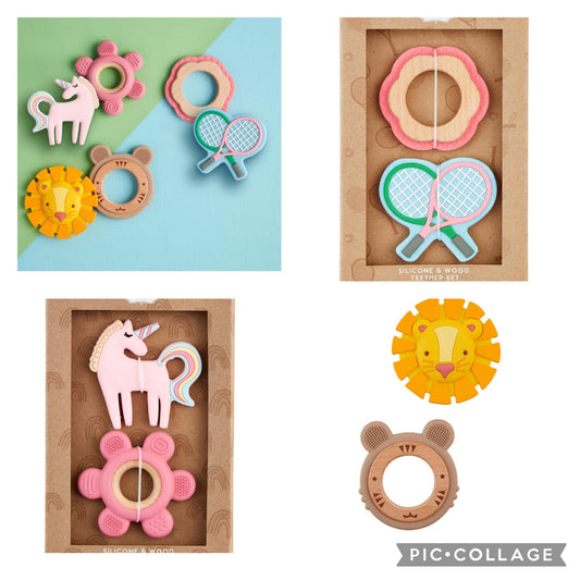 silicone teether sets