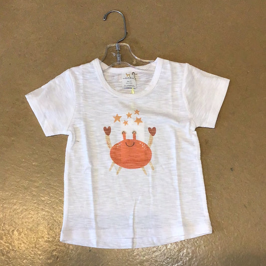 happy crab tshirt