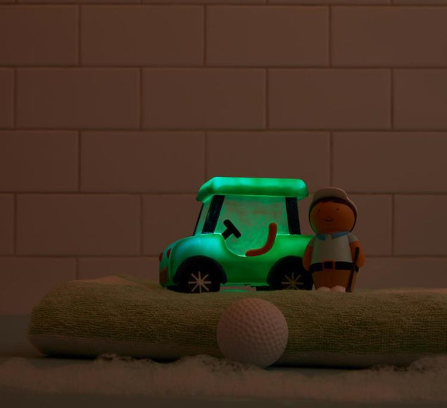 Golf light up bath toy