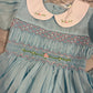 blue spring social dress