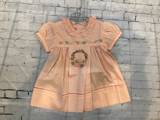 Autumn wreath dress