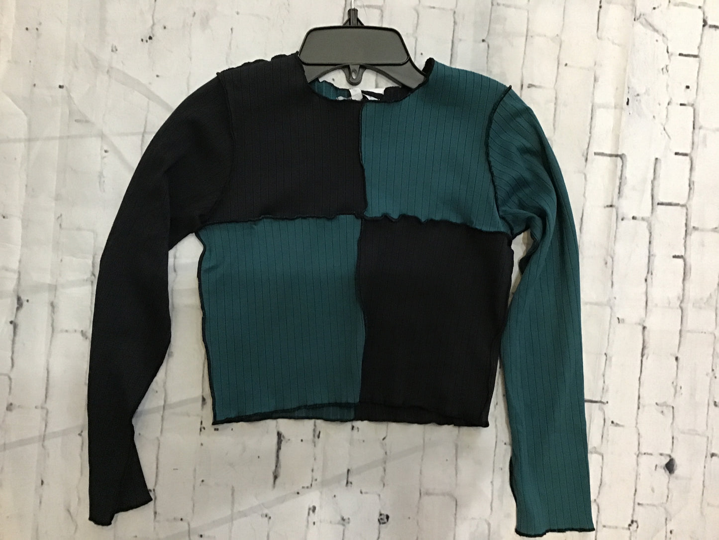 teal james top