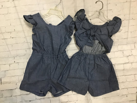 Denim Romper