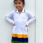mardi gras stripe dress