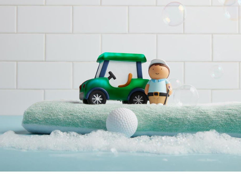 Golf light up bath toy