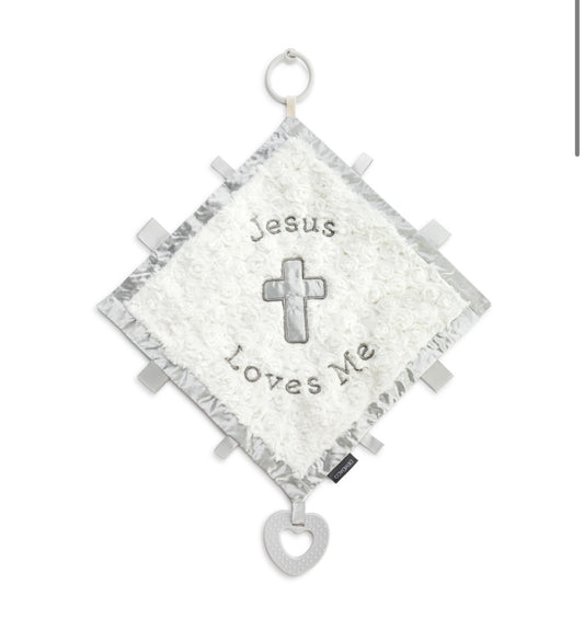 Jesus loves me activity blanket