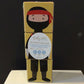 6" wooden block boy doll