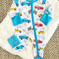 sweet bay zipper onesies