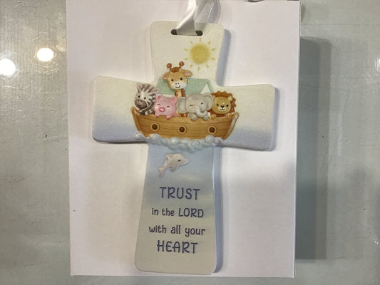 Noah’s ark wall cross