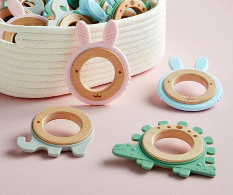 animal ring teethers