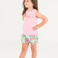 charming meadow ruffle shorts