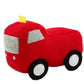 Plush vehicle rattle