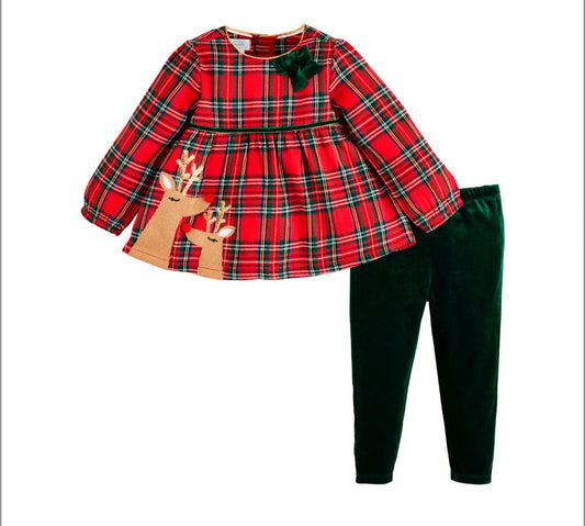 reindeer tunic and legging set