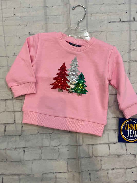 sparkle tree sweater